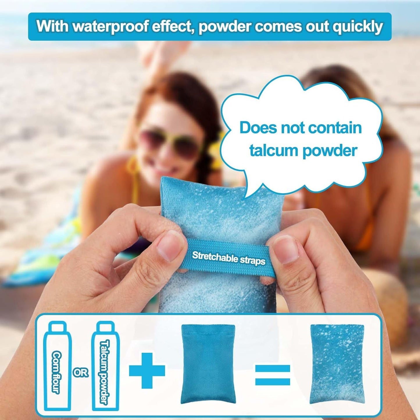 SandAway™ Beach Brush – Sand-Free Skin in Seconds