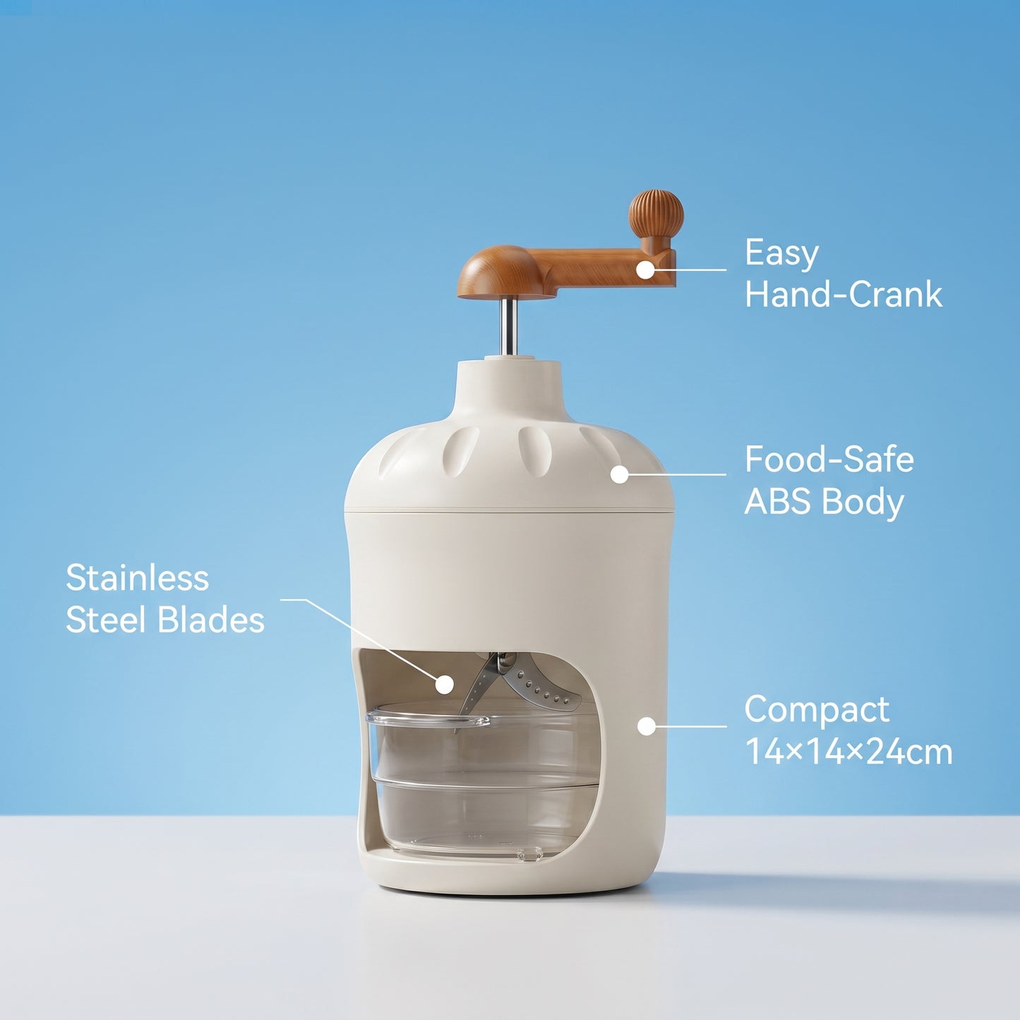 FrostBite™ Shaved Ice Machine – Restaurant-Quality Ice at Home