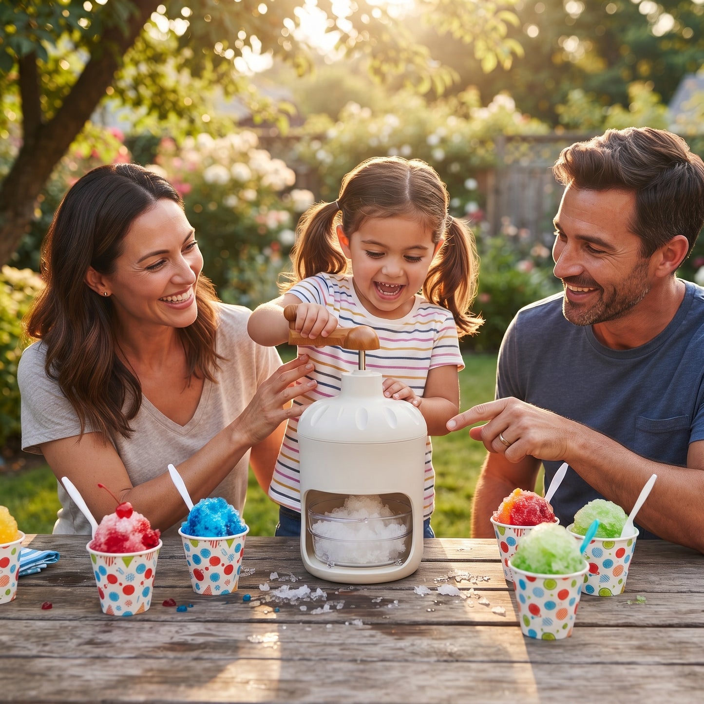 FrostBite™ Shaved Ice Machine – Restaurant-Quality Ice at Home