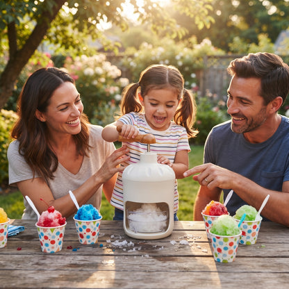 FrostBite™ Shaved Ice Machine – Restaurant-Quality Ice at Home