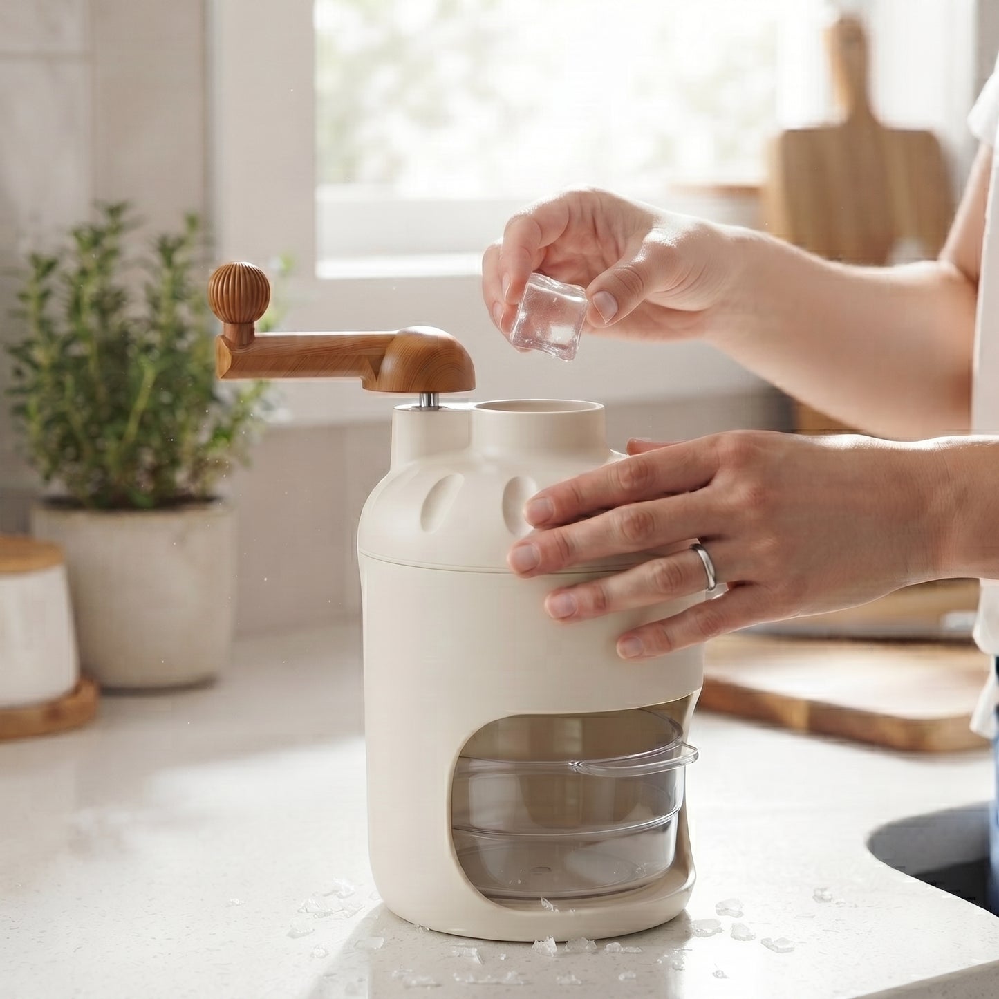 FrostBite™ Shaved Ice Machine – Restaurant-Quality Ice at Home