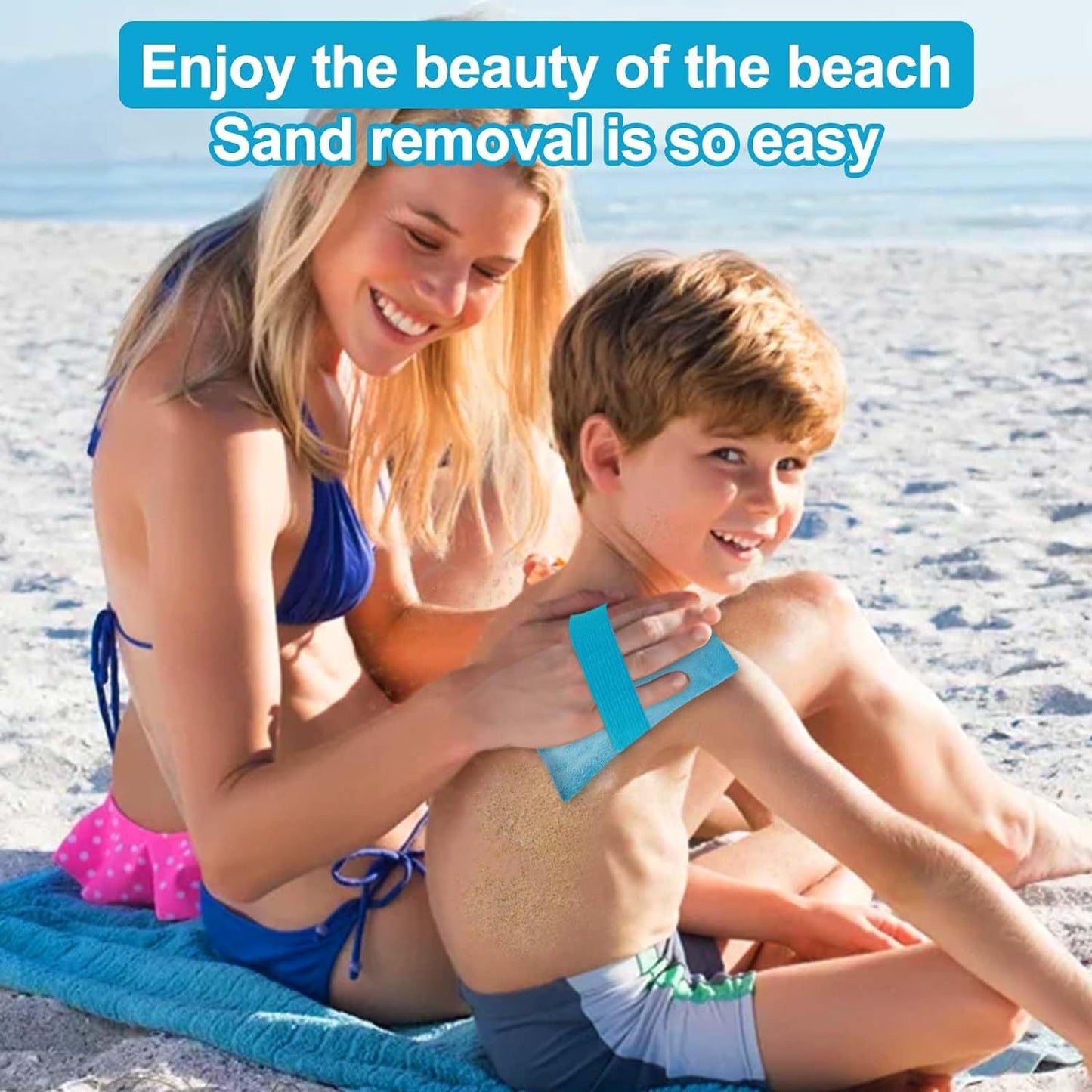 SandAway™ Beach Brush – Sand-Free Skin in Seconds