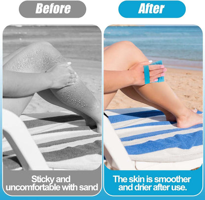SandAway™ Beach Brush – Sand-Free Skin in Seconds